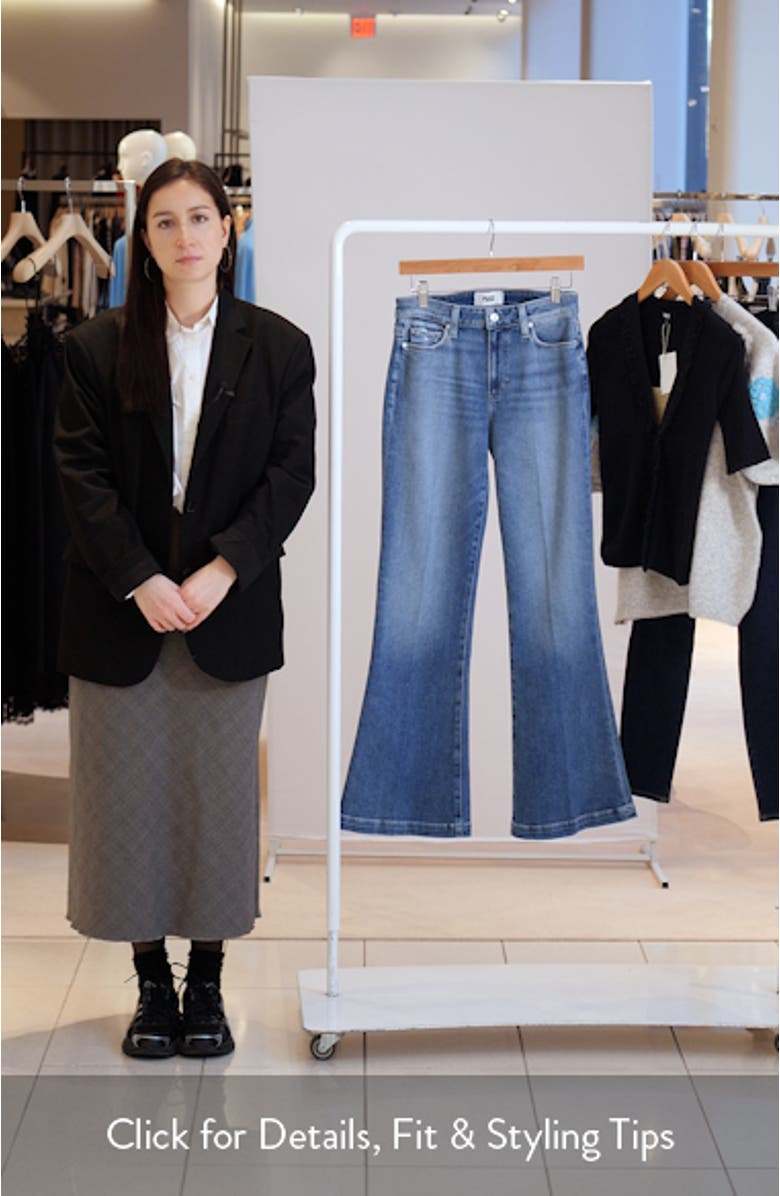 Genevieve High Waist Bootcut Jeans, sales video thumbnail