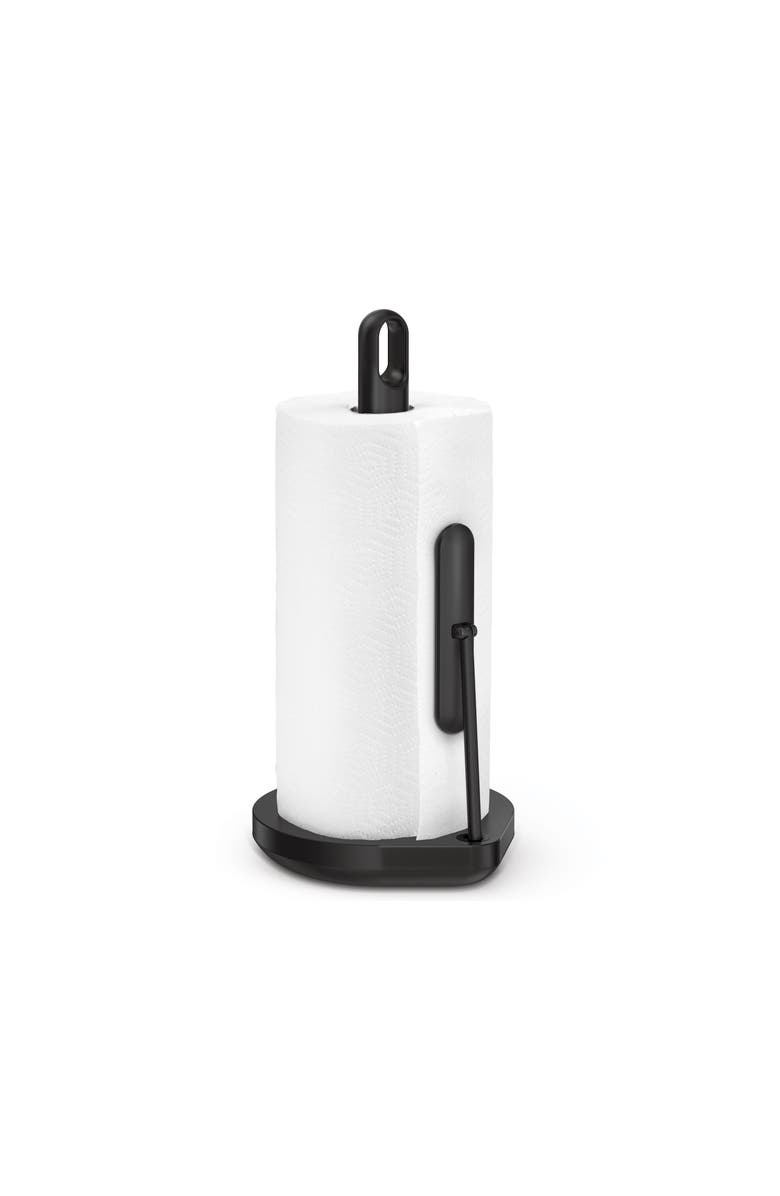 simplehuman tension arm paper towel holder, Main, color, Matte Black