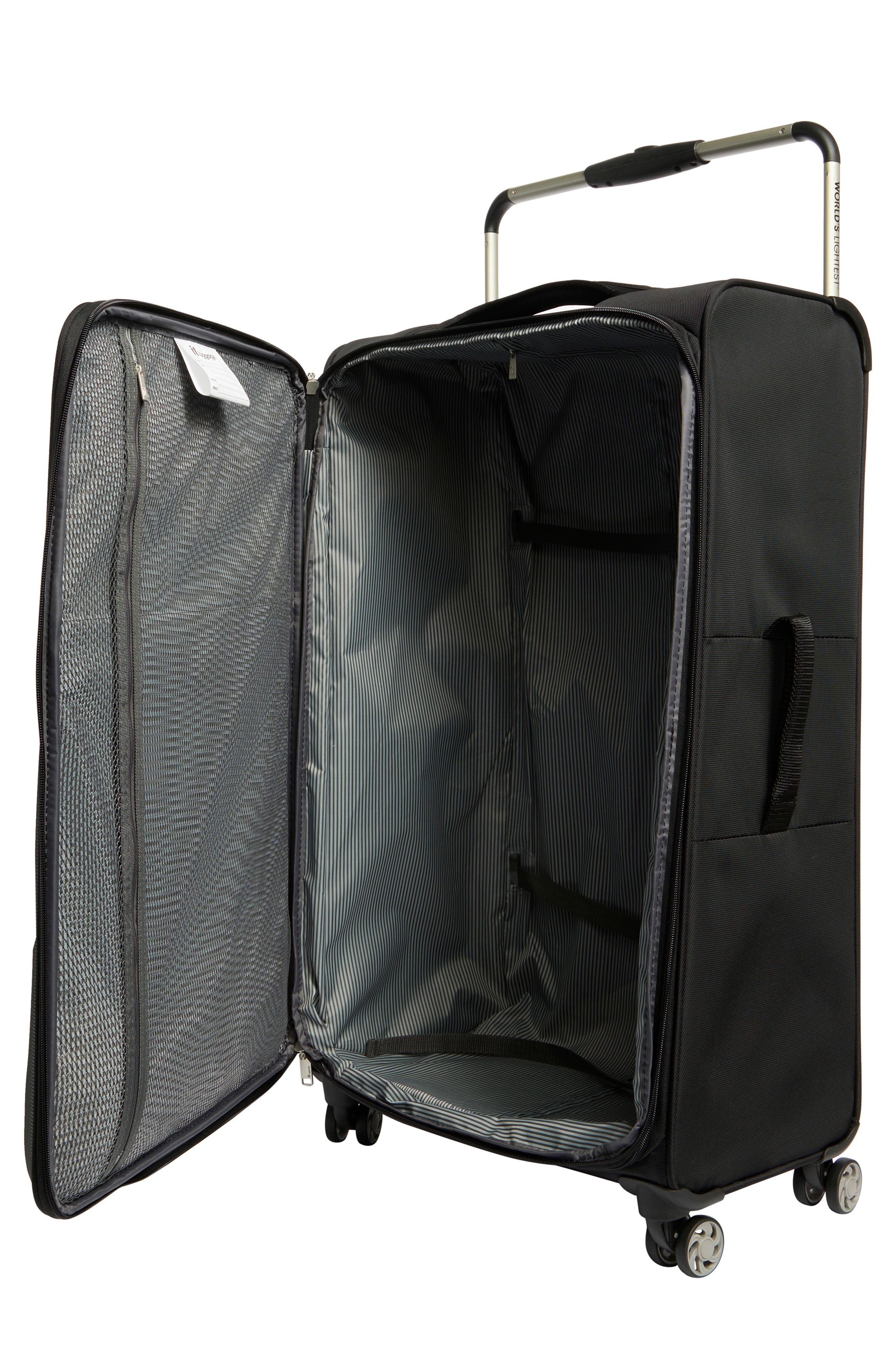 IT LUGGAGE Debonair 30-Inch Softside Spinner Luggage, Alternate, color, Black/ White