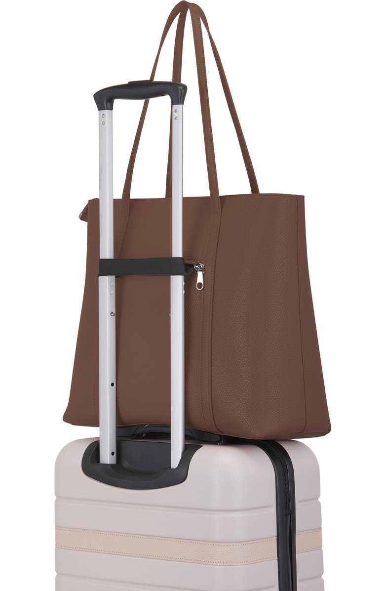 bugatti Pure Tote Bag, Alternate, color, Brown