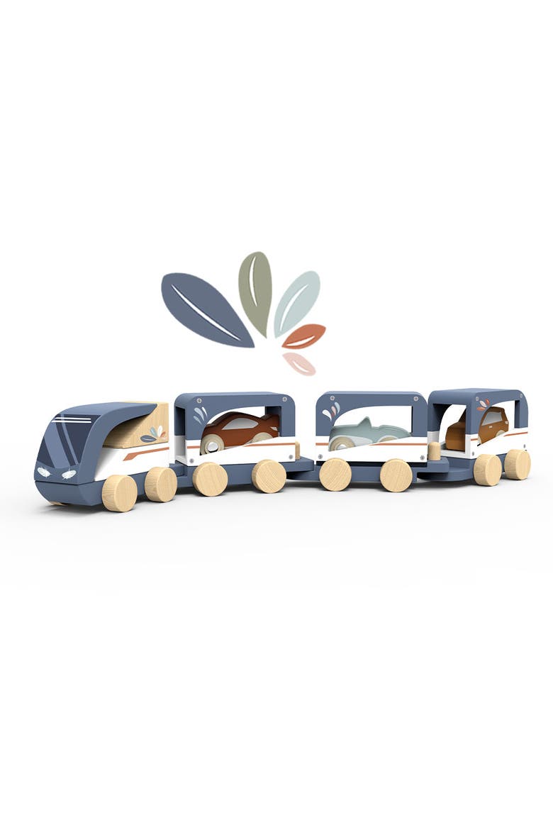 Train Vehicle Carrier, Alternate, color, Multi