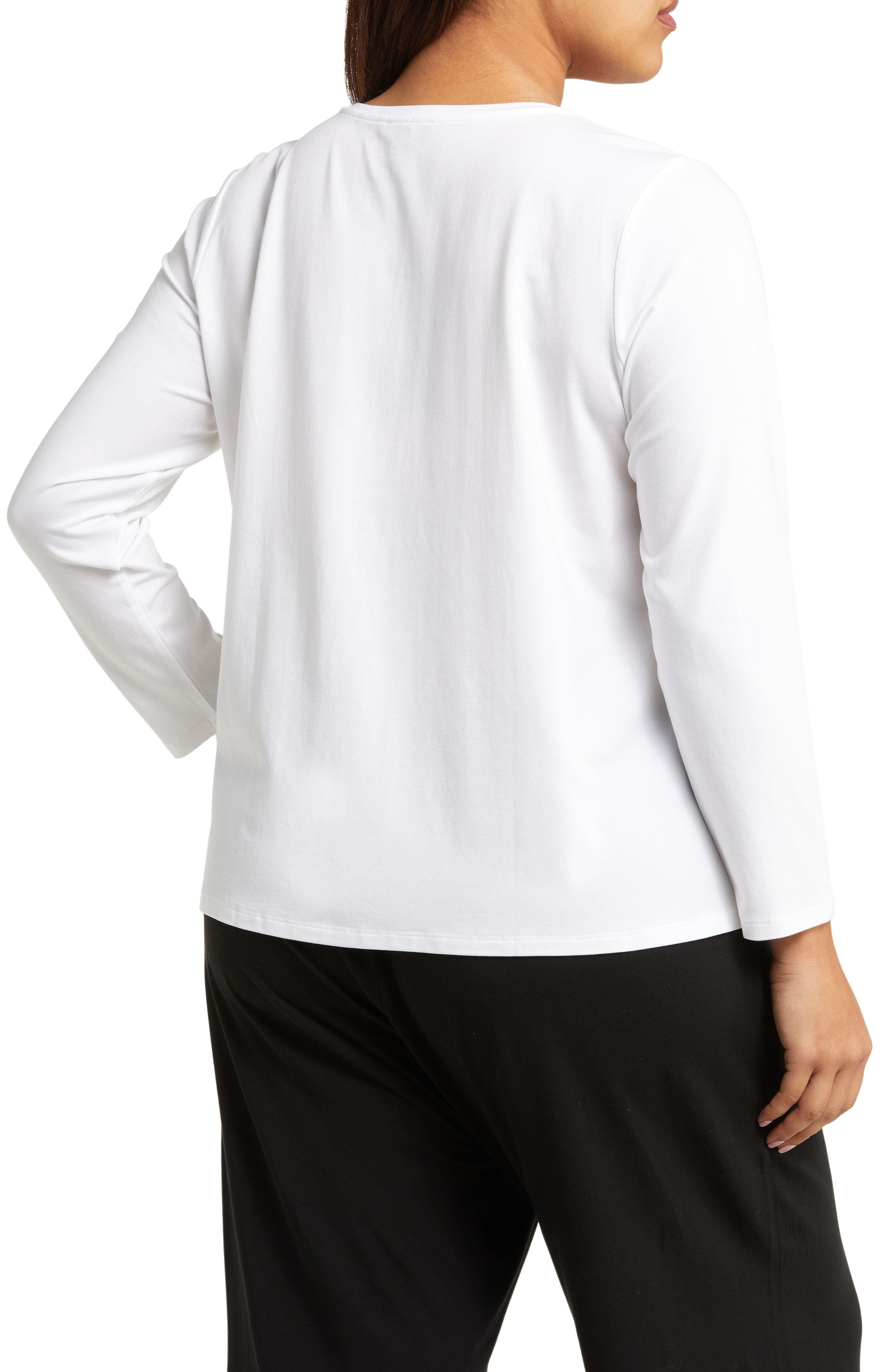 Long Sleeve Crewneck Top - image 2
