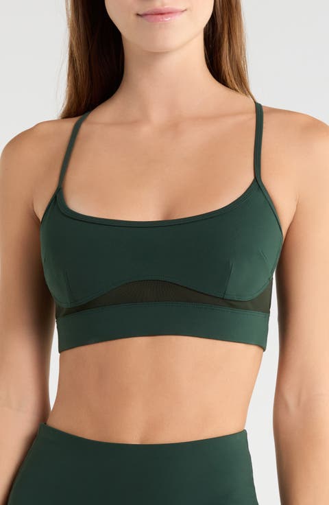Sculpt Mesh Inset Sports Bra