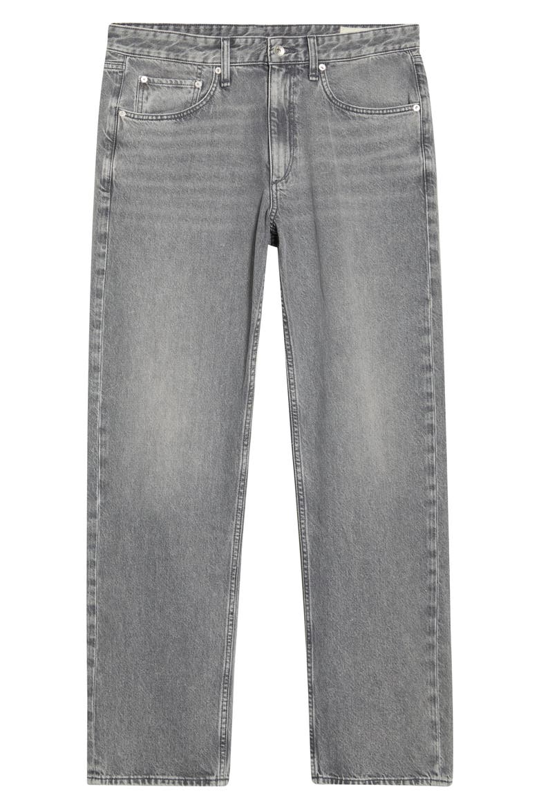Fit 4 Authentic Rigid Straight Leg Jeans, Alternate, color, ICE GREY