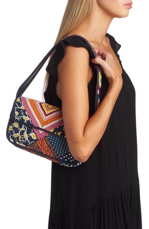 STAUD STAUD TOMMY BEADED SHOULDER BAG 