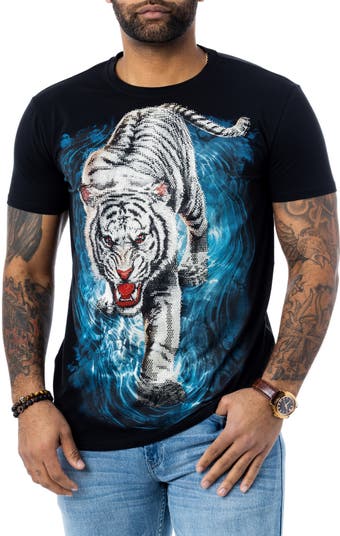 XRAY Tiger Rhinestone Graphic T-Shirt | Nordstromrack