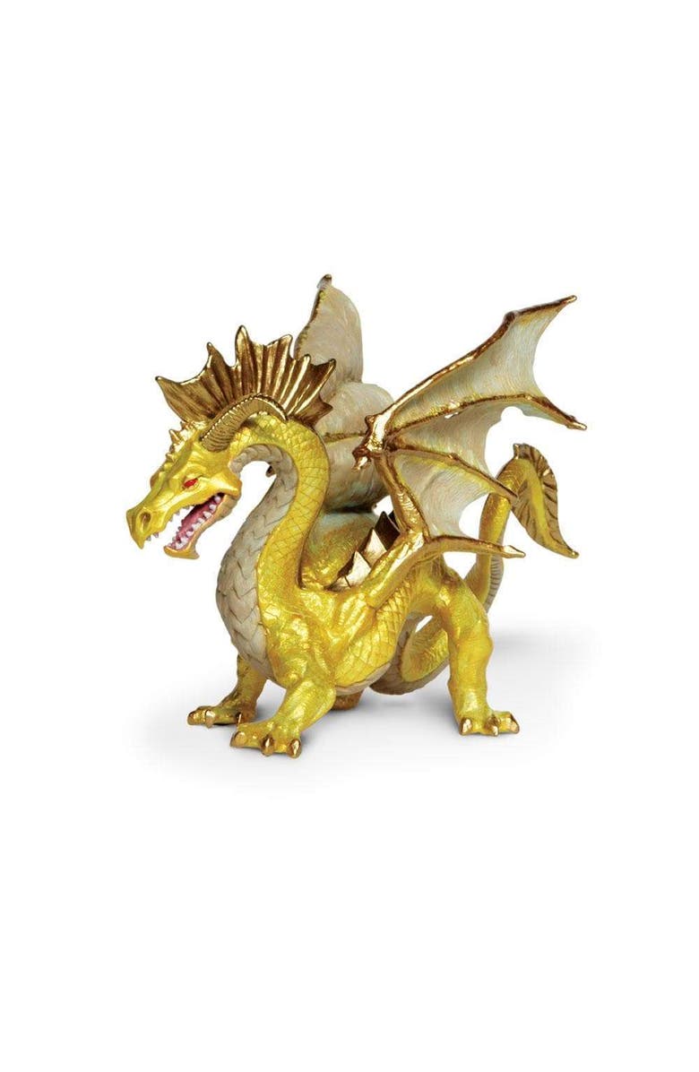 Safari Ltd. Golden Dragon Toy, Alternate, color, NO COLOR