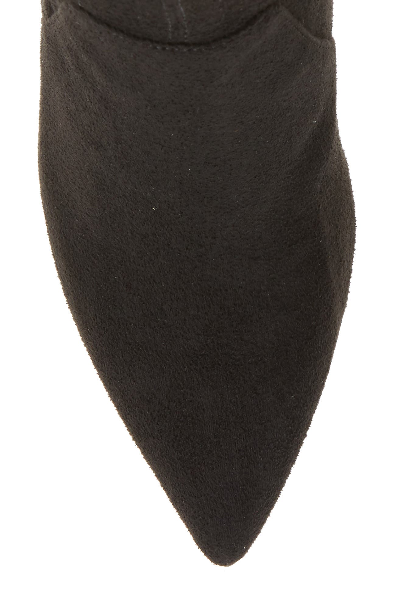 Fab Nara Over the Knee Boot, Alternate, color, BLACK STRETCH FAUX SUEDE