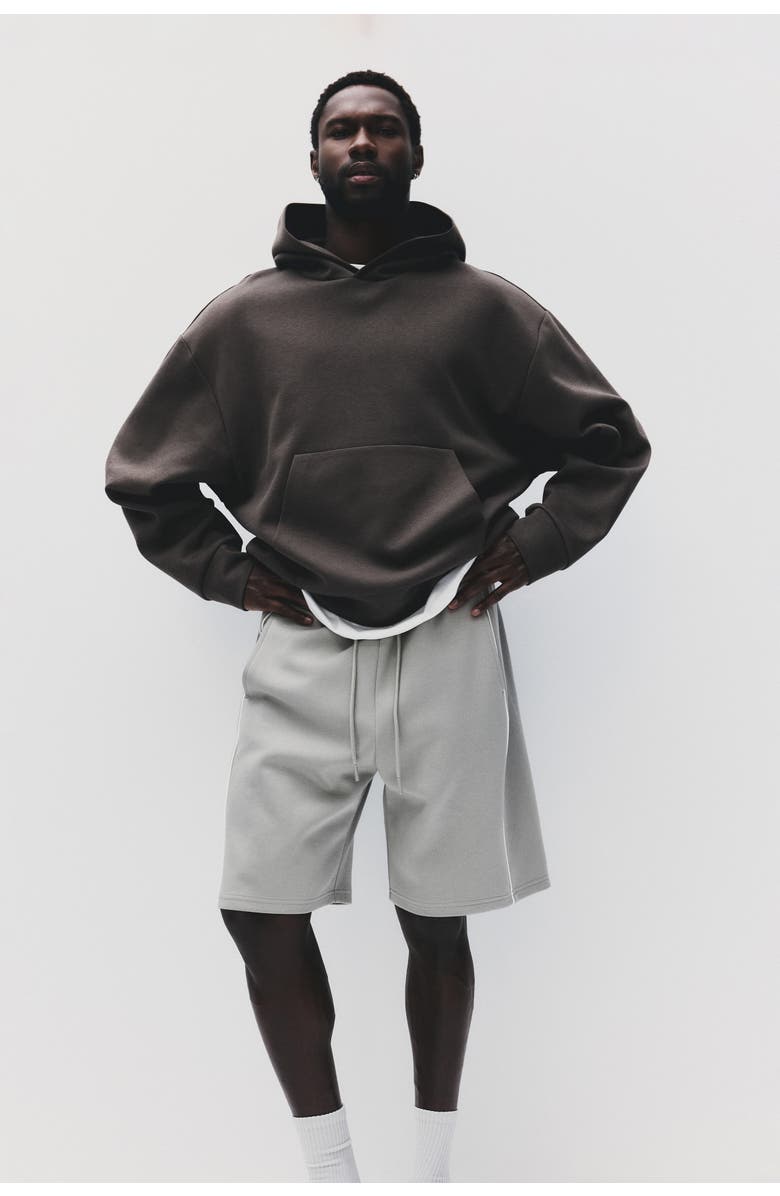 H&M Loose-fit sports shorts with drymove, Main, color, Beige