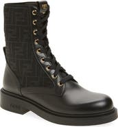 Fendi Filo Lace-Up Boot