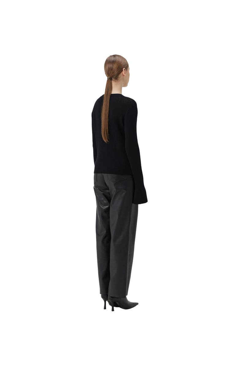 GOBI Mongolian Cashmere Cashmere Bell-Sleeve Sweater, Alternate, color,