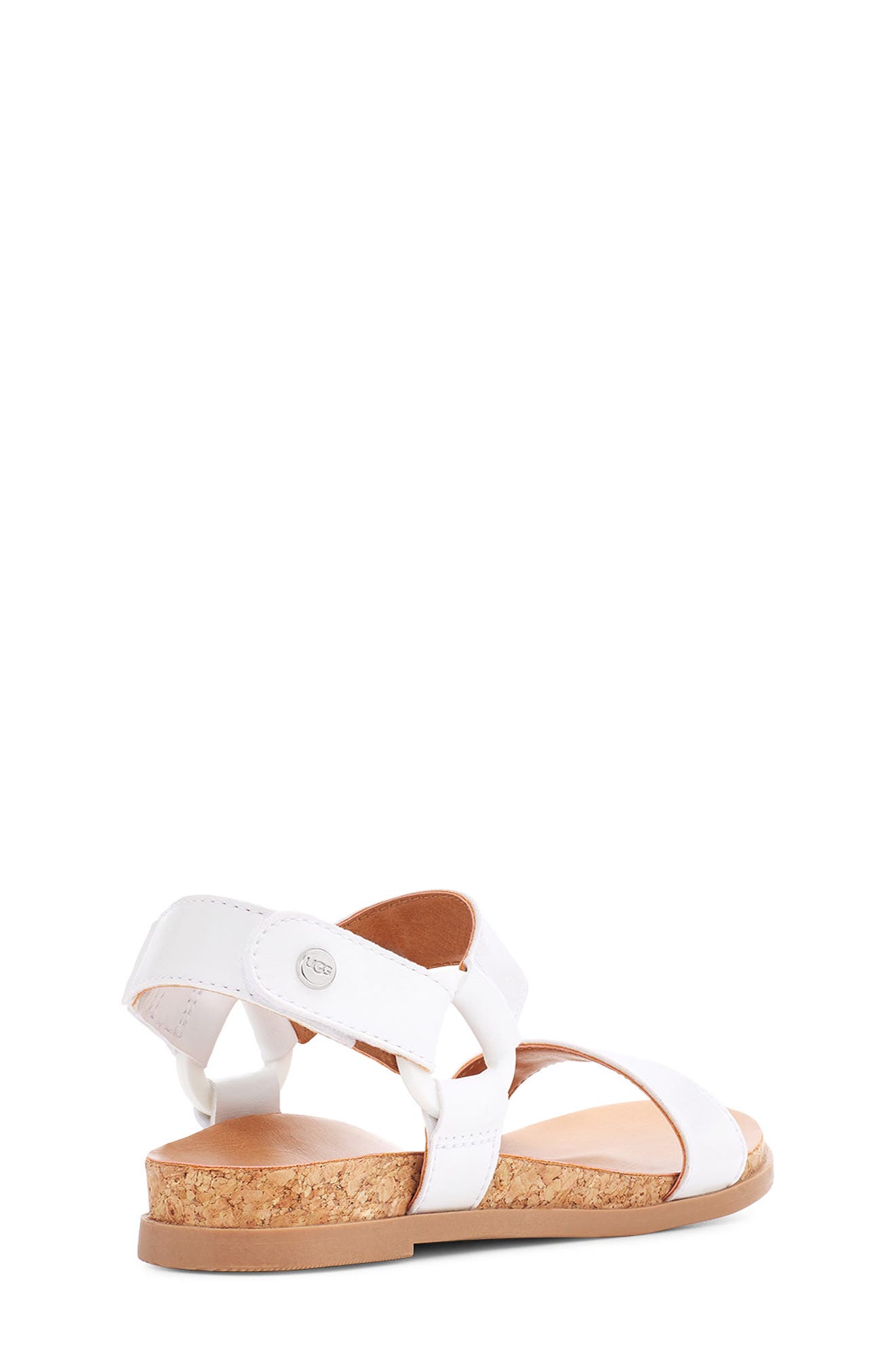 Rynell Sandal, Alternate, color, WHITE