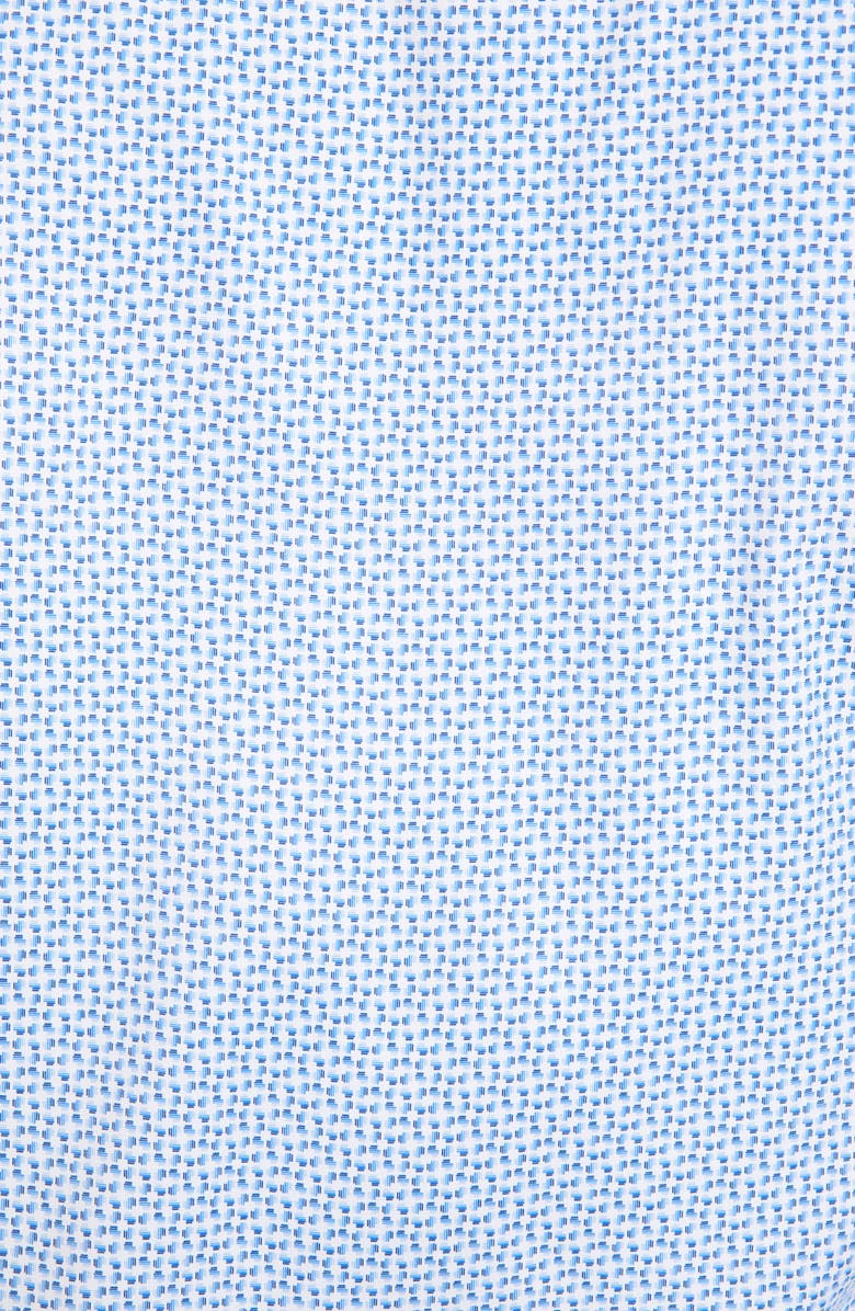 Bugatchi Shaped Fit Print Button-Up Performance Shirt, Alternate, color, 