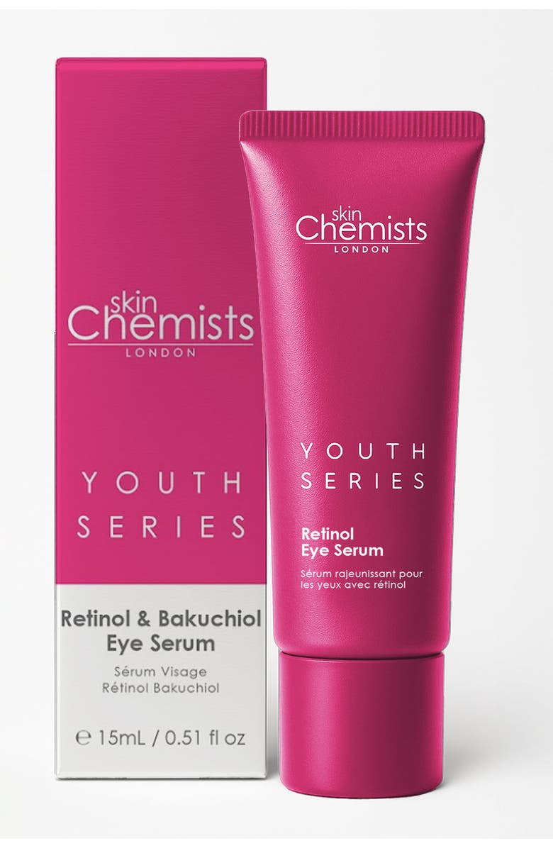 SKINCHEMISTS Youth Series Retinol & Bakuchiol Eye Serum 15ml, Alternate, color, White