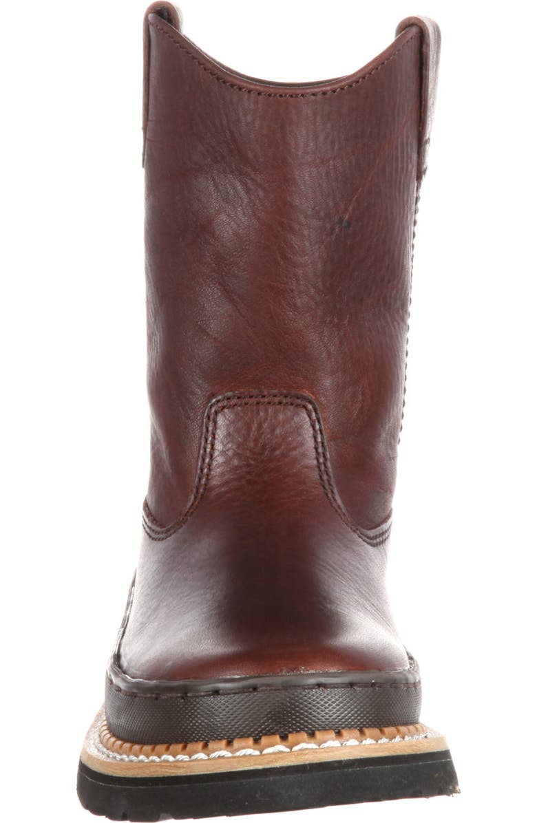 Georgia Boot Kids' Giant Wellington, Alternate, color, Soggy Brown