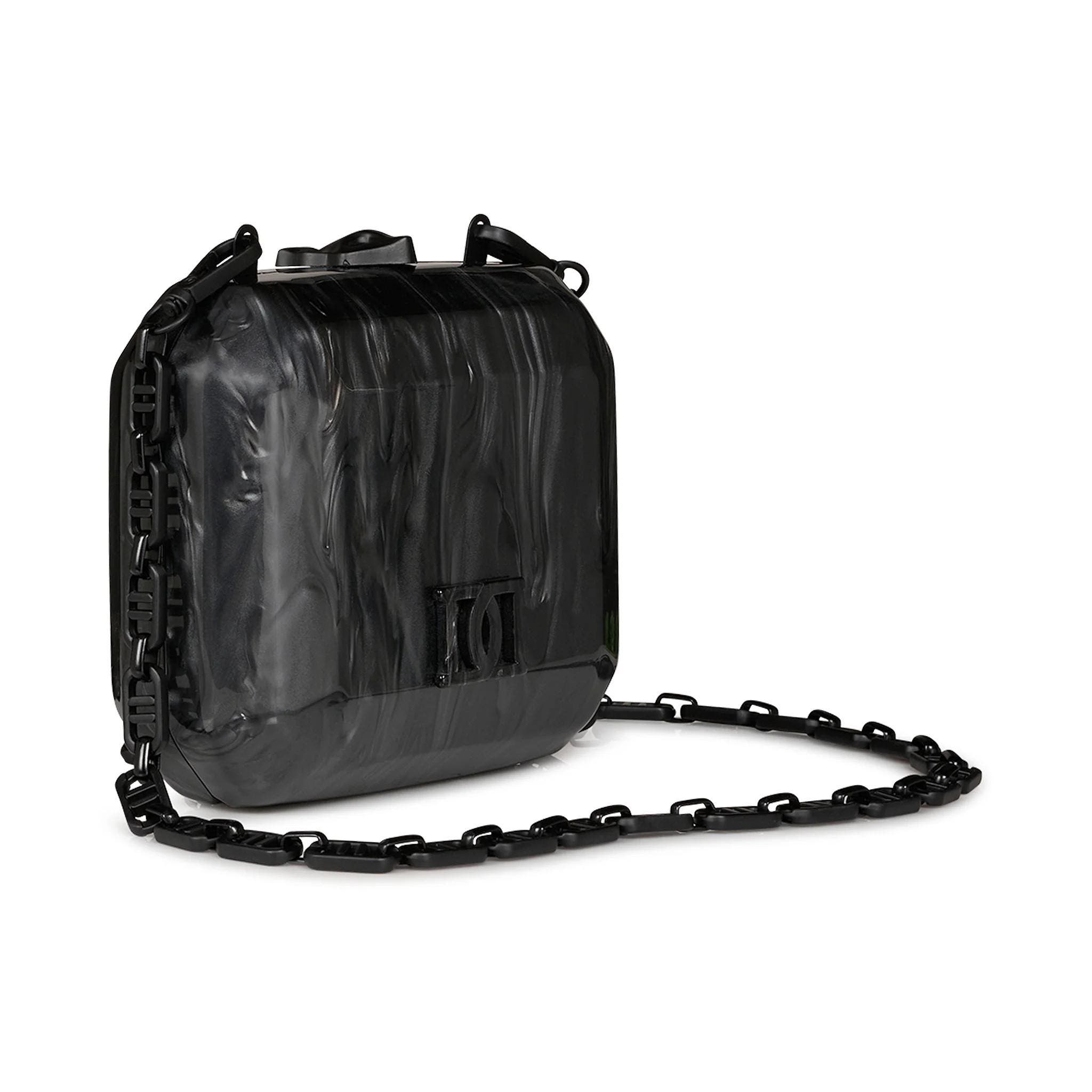 DESERI Diva Crossbody Clutch, Alternate, color, Black