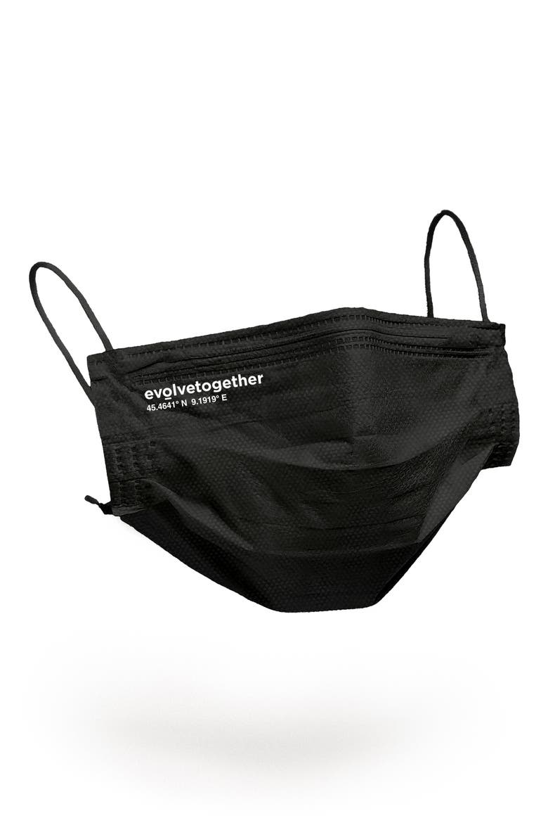 Milan - 30 Face Masks, Alternate, color, BLACK