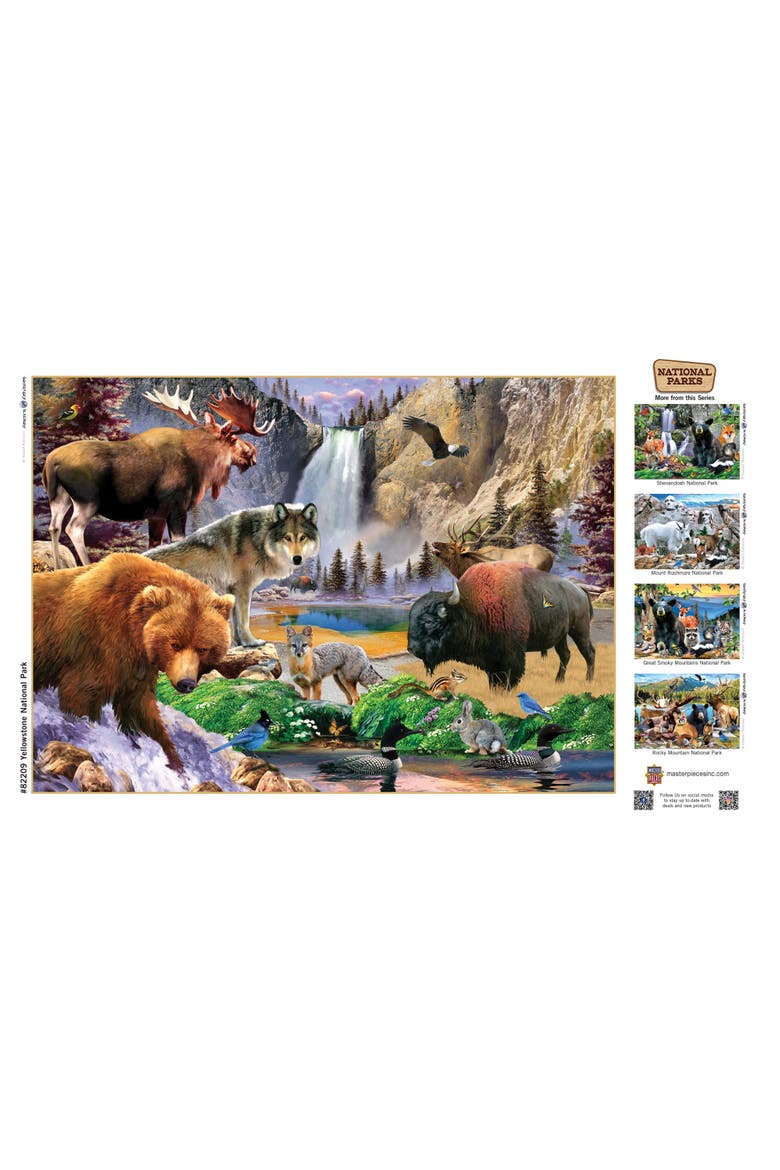 Yellowstone 500 Piece Jigsaw Puzzle, Alternate, color, Multicolor