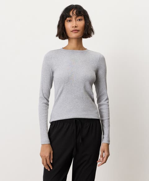 Perfect Rib Layering Long Sleeve Made With Organic Cotton
