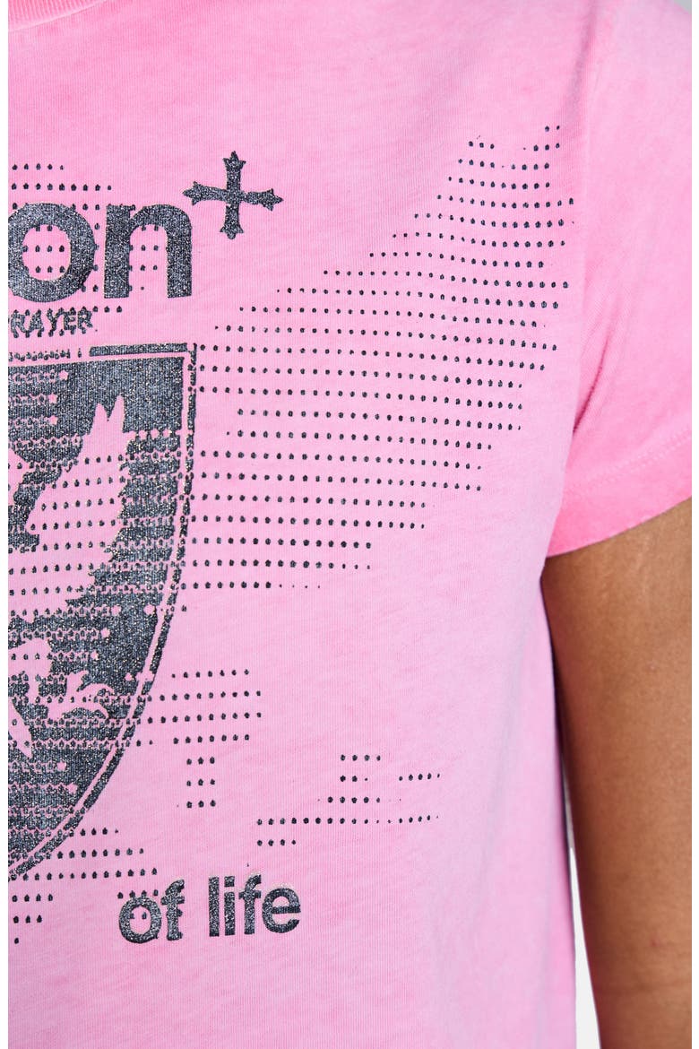 Washed Vision Graphic T-Shirt, Alternate, color, PINK