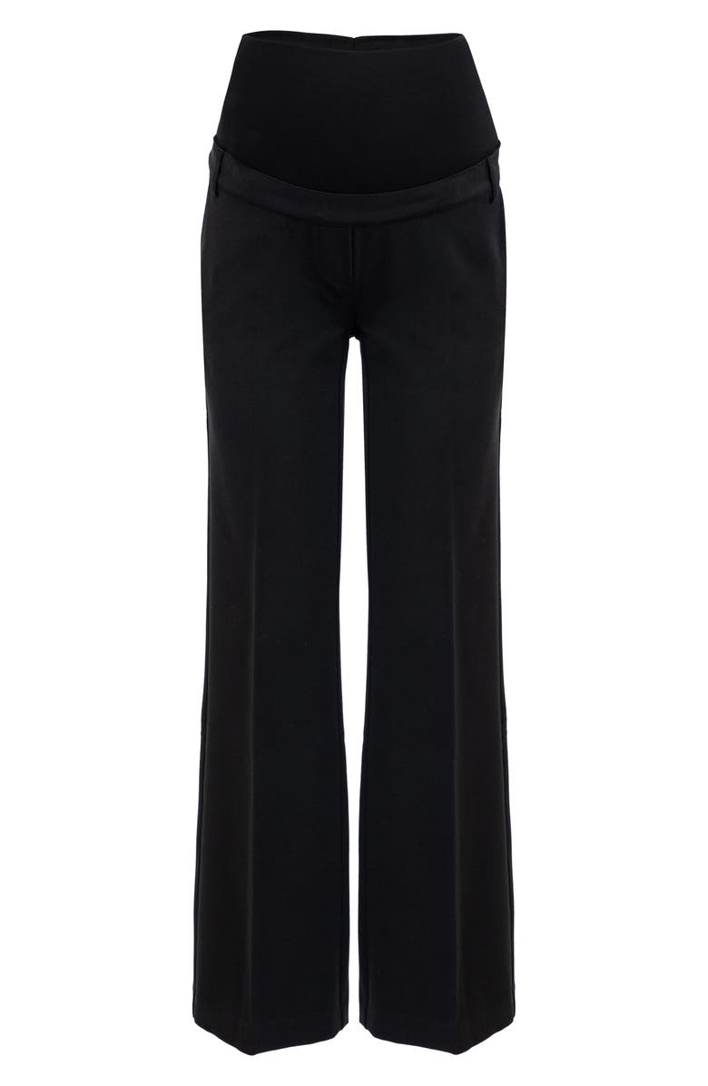 PIETRO BRUNELLI MATERNITY Full Length Maternity Pants, Alternate, color, Black