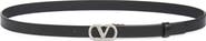 Valentino Garavani VLOGO Signature Leather Belt