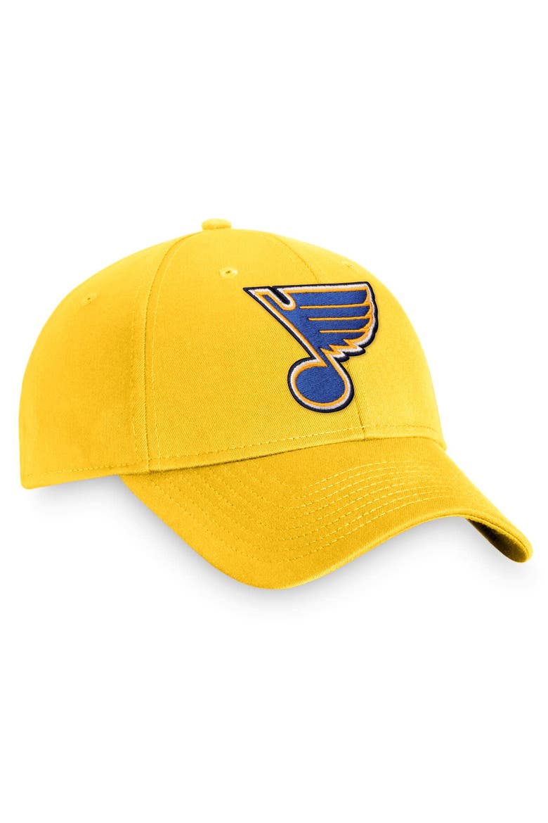 Men's Fanatics Branded Gold St. Louis Blues Core Adjustable Hat, Alternate, color, Gold