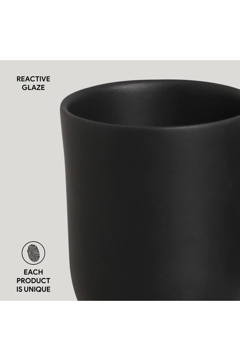 Coup Mug Set of 4, Alternate, color, Matte Black