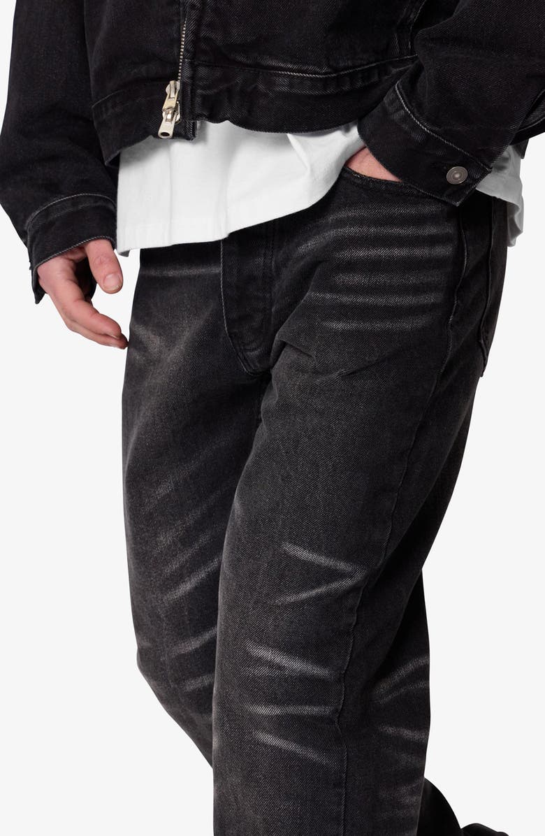 mnml V724 Baggy Chore Jeans, Alternate, color, Washed Black