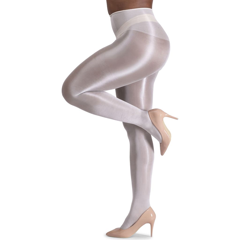 Lechery ® Lustrous Silky Shiny 20 Tights In White