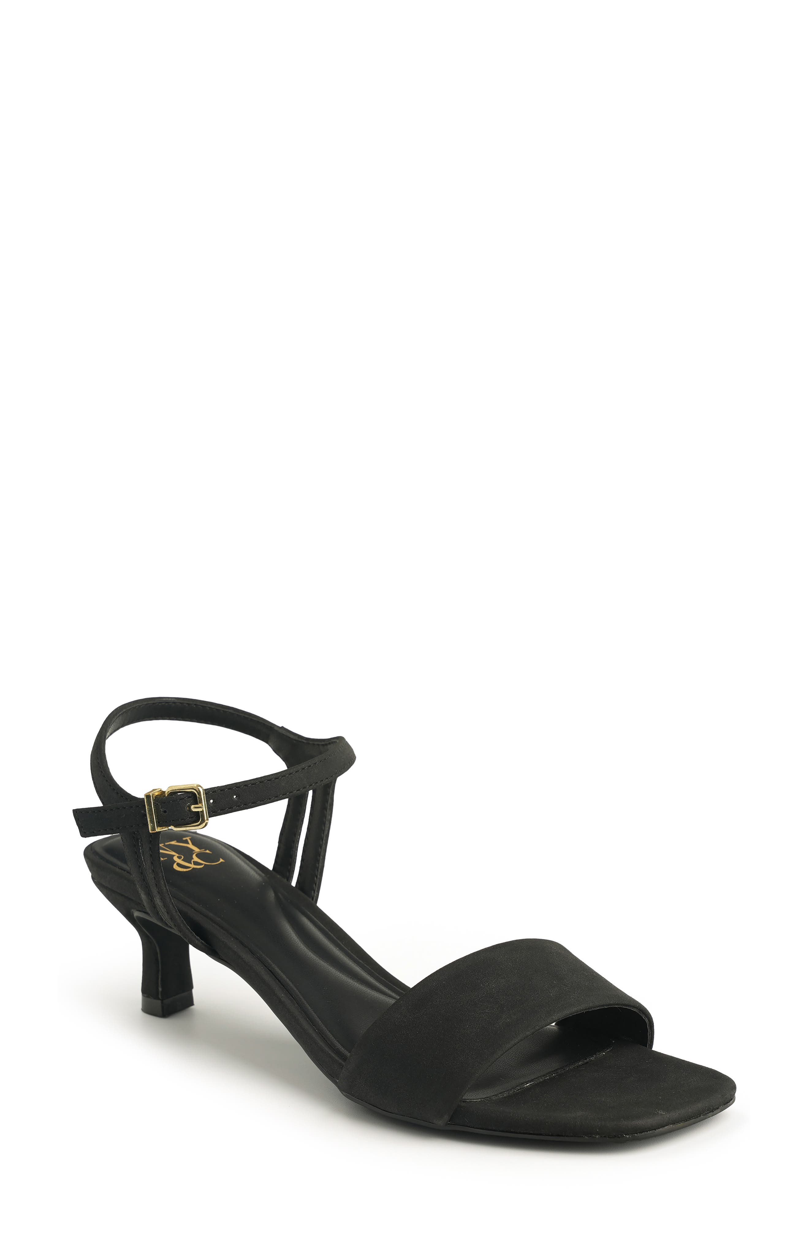 NEW YORK AND COMPANY Garnet Ankle Strap Sandal