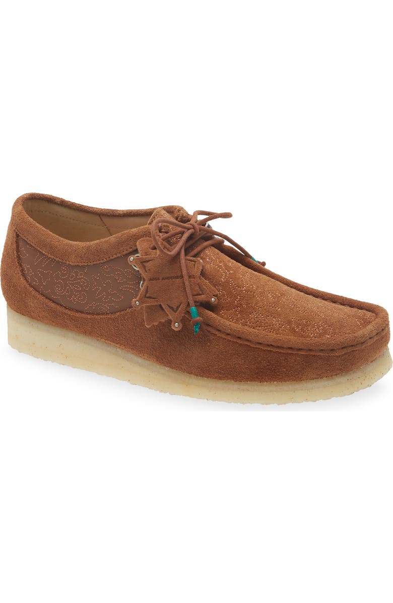 Clarks<sup>®</sup> Originals x Andersson Bell Wallabee Chukka, Main, color, Brown