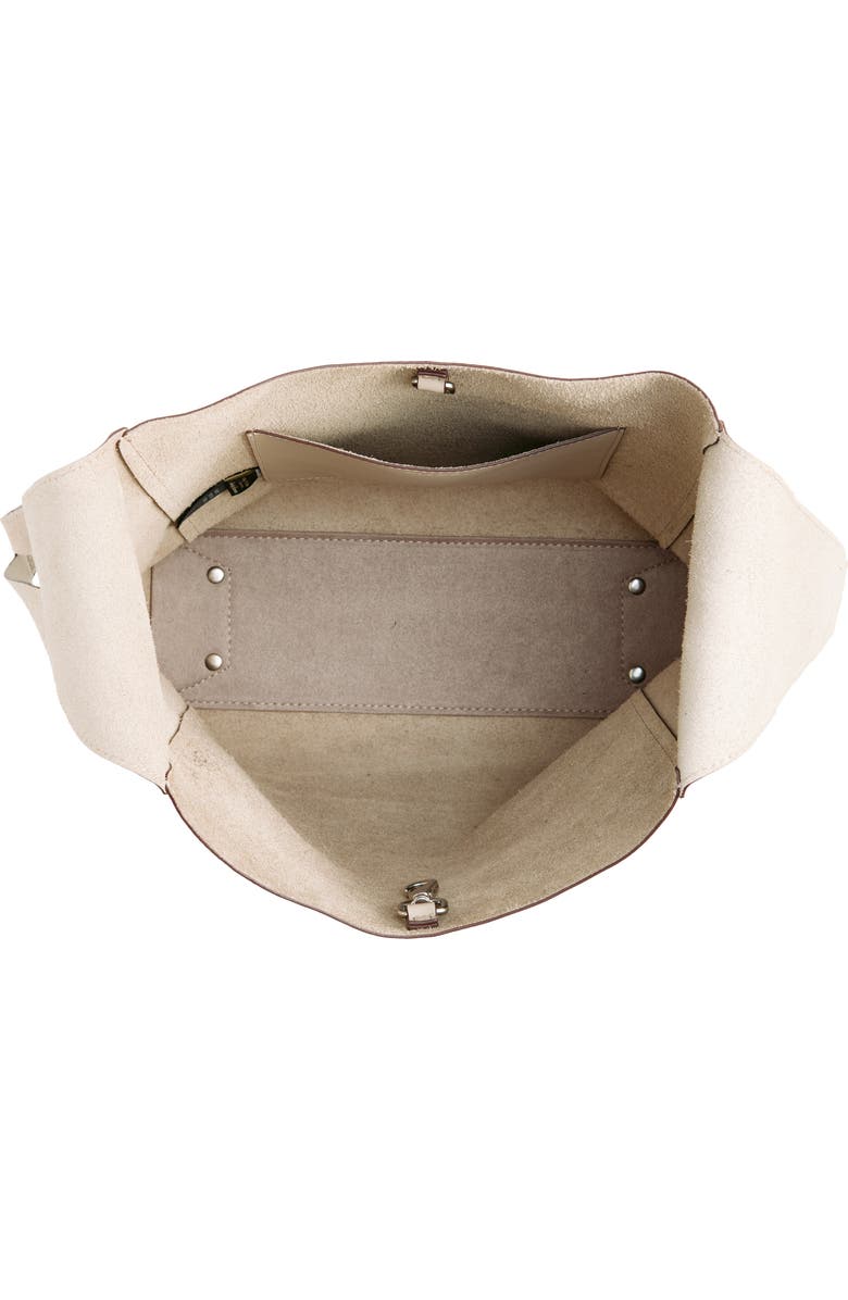 rag & bone Belize Leather Shopper Bag, Alternate, color,