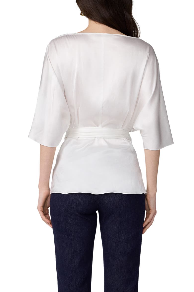 Amara Wrap Top, Alternate, color, WHITE