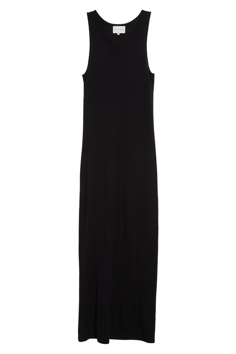 Myron Tank Maxi Dress, Alternate, color, BLACK