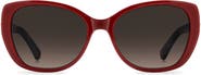 Kate Spade New York jalisa 56mm gradient butterfly sunglasses