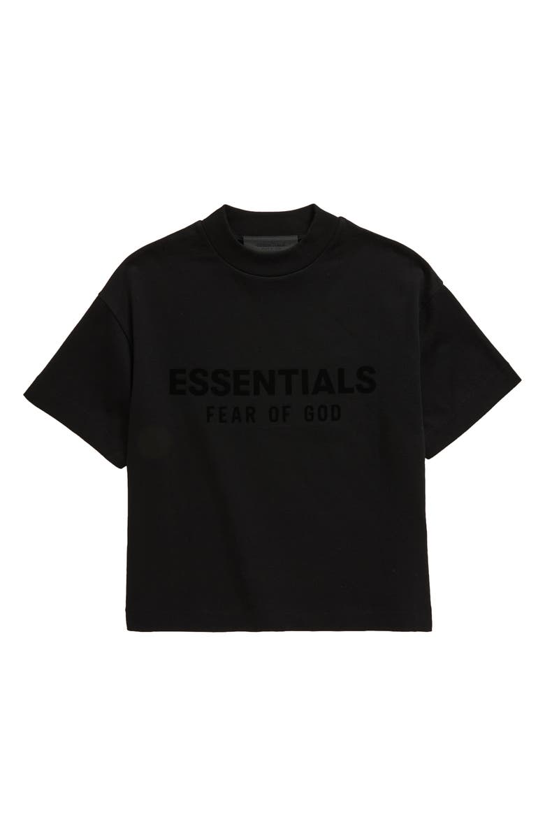 Fear of God Essentials Kids' Crewneck Cotton T-Shirt, Main, color, 