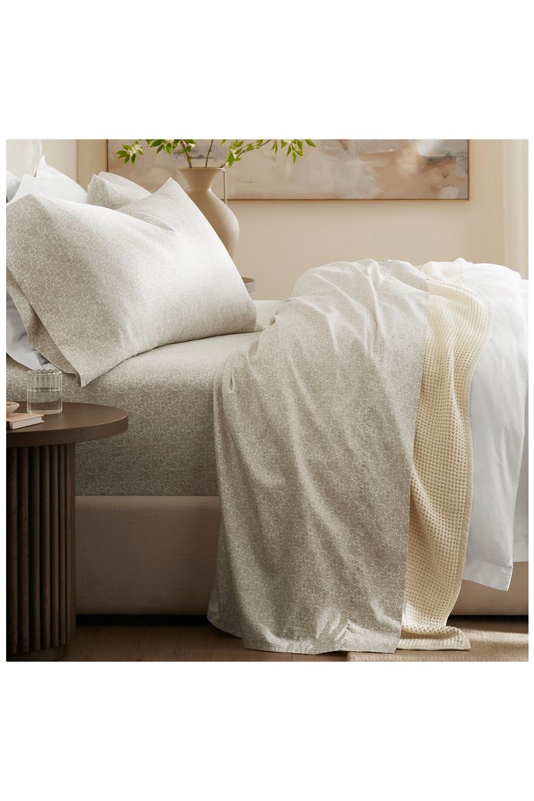 Waffle Organic Cotton Blanket, Alternate, color, NATURAL