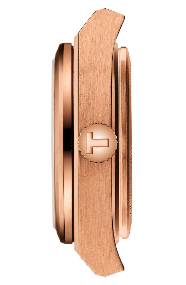 Tissot PRX Diamond Bracelet Watch, 25mm, Alternate, color, Pink