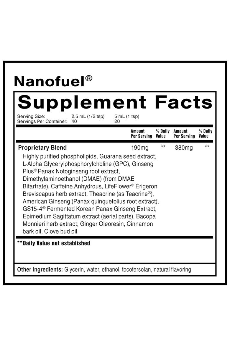 NanoFuel Nootropic Supplement, Alternate, color, None