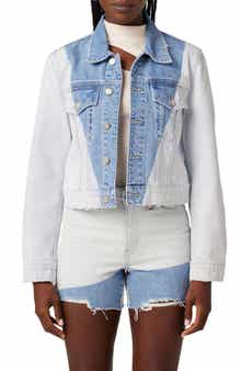Hudson Jeans Gia Classic Trucker Denim Jacket