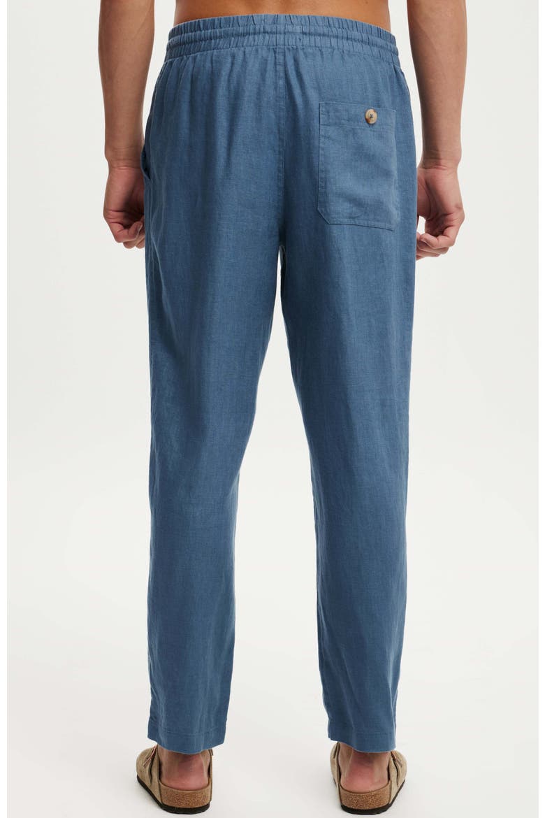Men's Linen Pant, Alternate, color, MOONLIGHT BLUE