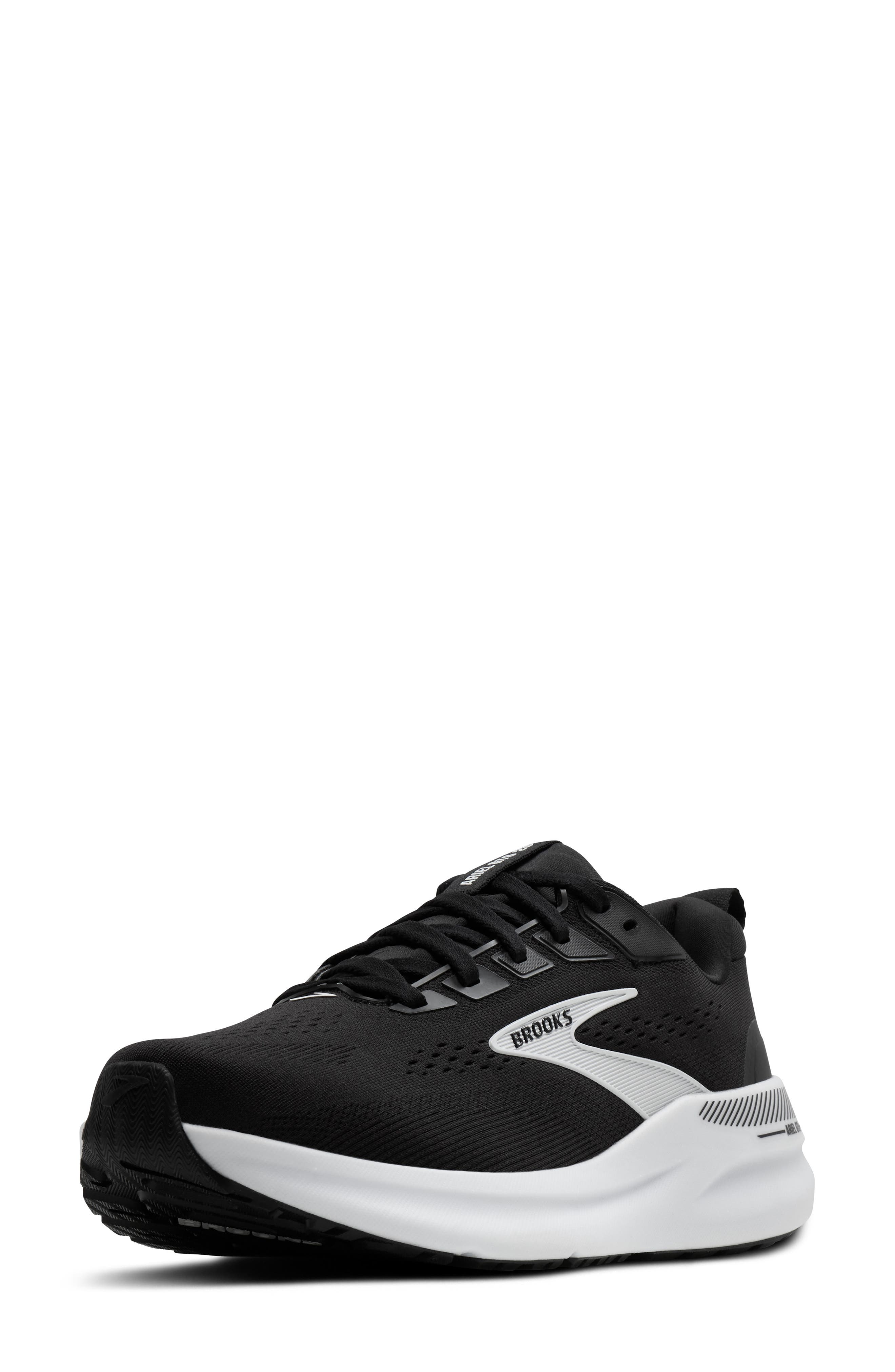 Brooks Ariel GTS 26 Running Shoe, Alternate, color, Black/ Grey/ White