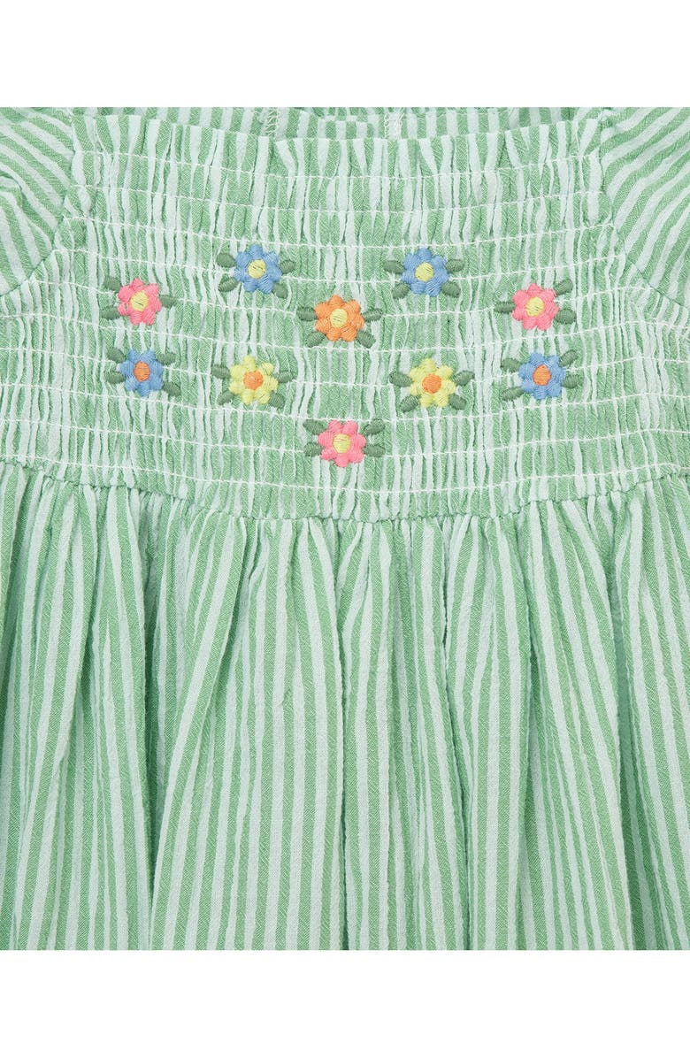 Little Me Embroidered Smocked Sundress, Alternate, color,