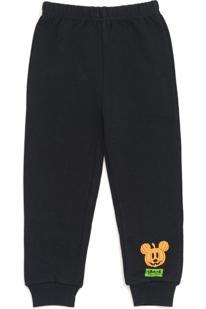 Mickey Mouse Holiday 2-Piece Fleece Sweatshirt and Pants Set, Alternate, color, Mickey Mouse Ivory