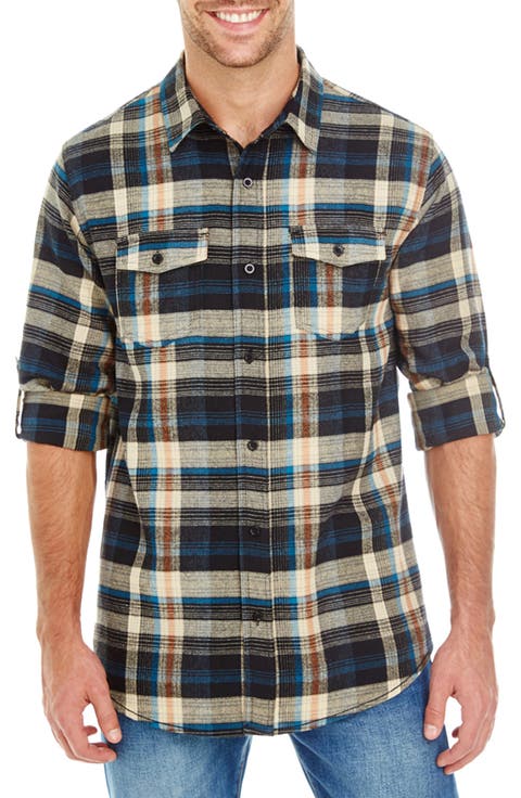Plaid Flannel Shirt