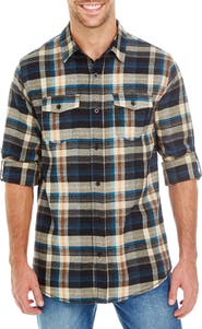 BURNSIDE Plaid Flannel Shirt
