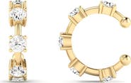 Everlee Orbit Lab Diamond Ear Cuff in 14K Gold
