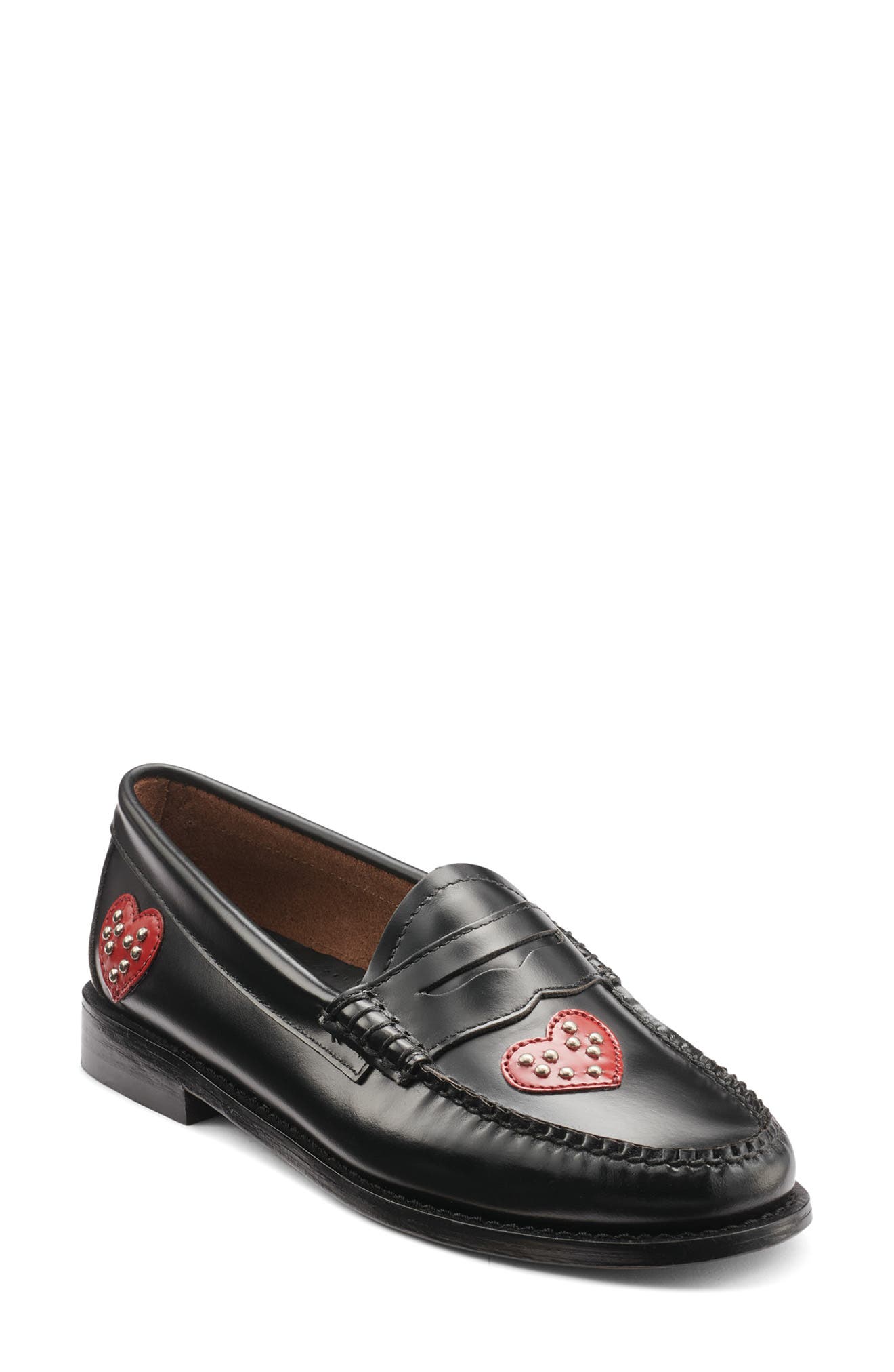 G.H.BASS Penny Love Leather Loafer, Main, color, 
