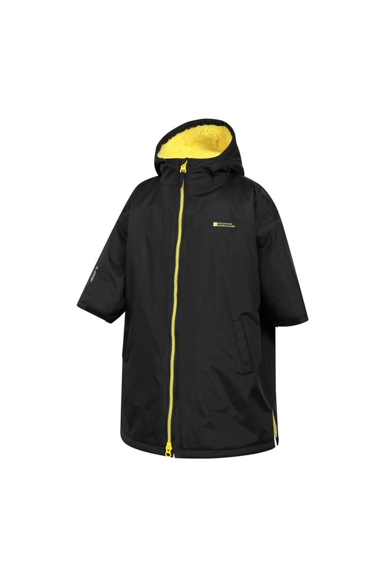 Childrens/Kids Tidal Waterproof Robe, Alternate, color, Jet Black